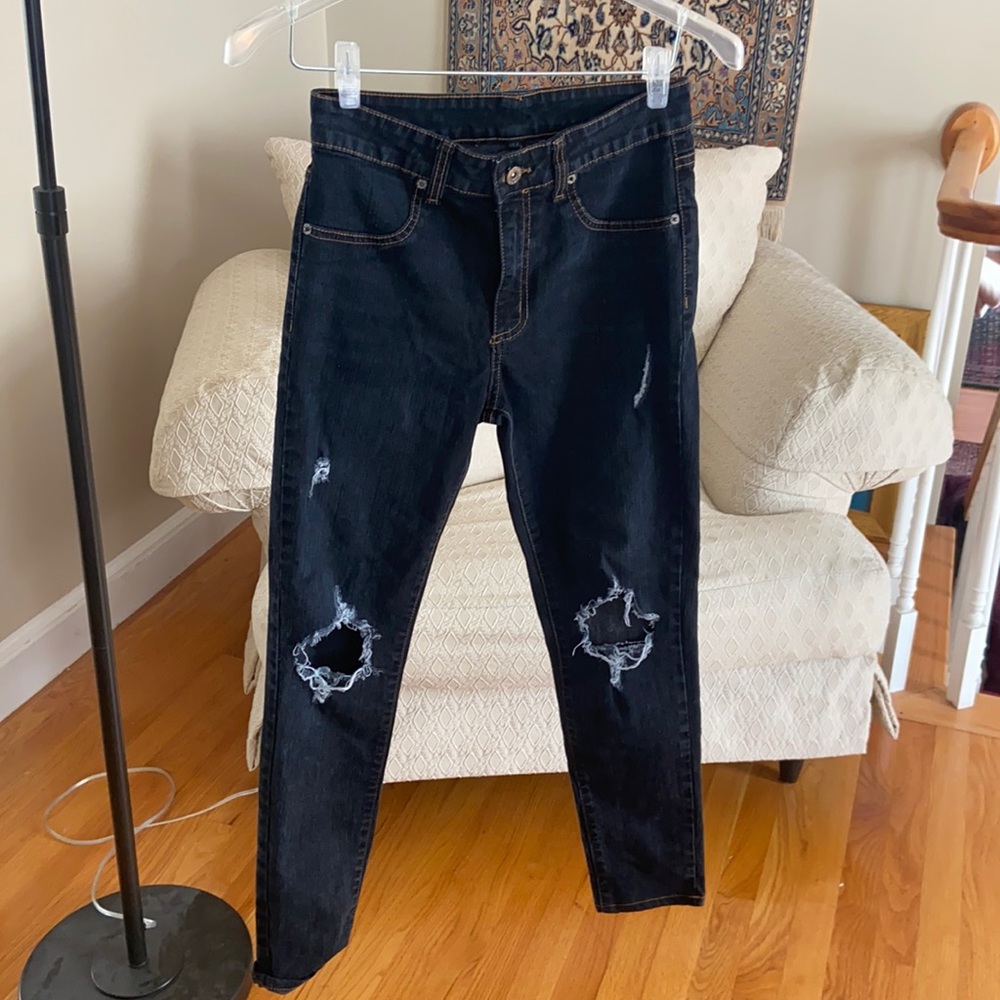 Carmar distressed denim jeans